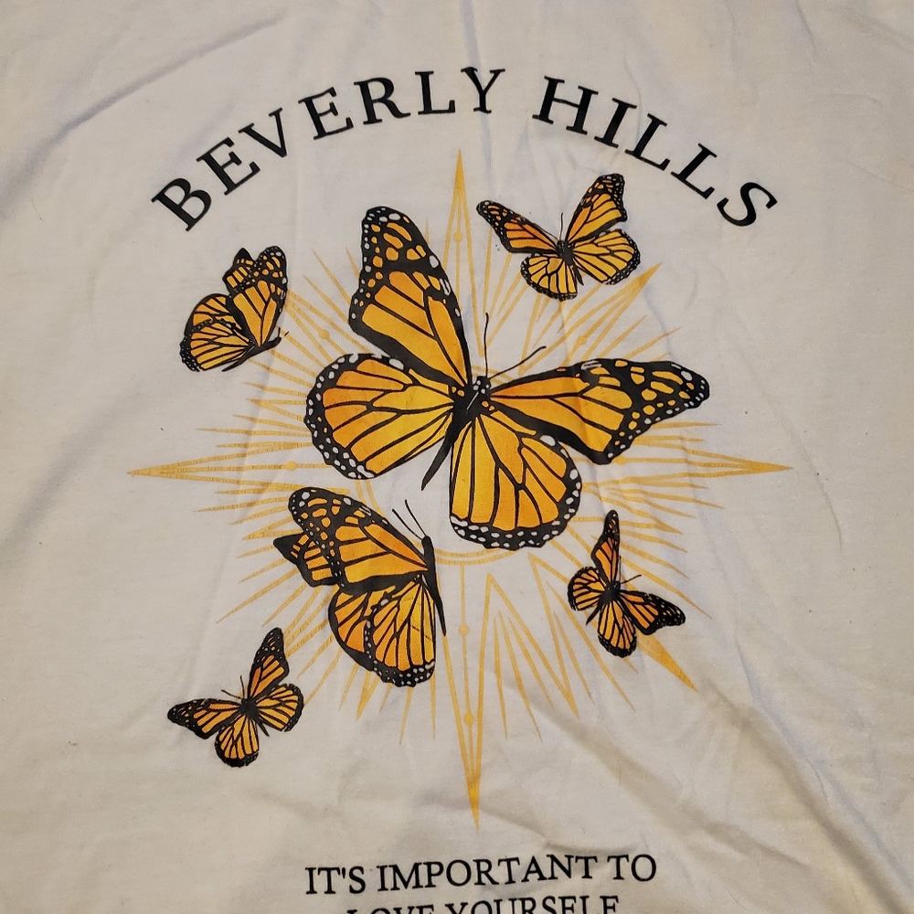 Romwe Beverly Hills tshirt